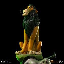 The Lion King Estatua Art Scale Deluxe 1/10 Scar Deluxe 31 cm Iron Studios
