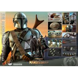 The Mandalorian and The Child Collectible Set by Hot Toys The Mandalorian - Quarter Scale Series