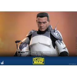 Star Wars: The Clone Wars Figura 1/6 Clone Commander Wolffe 30 cm Hot Toys 