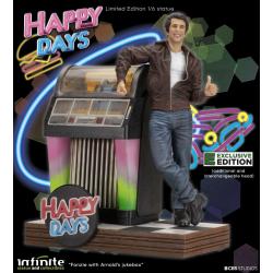 Fonzie happy days o&r 1/6 exclusivo  infinite statue