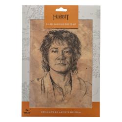 El Hobbit Litografia Portrait of Bilbo Baggins 21 x 28 cm