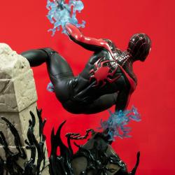 Marvel\'s SpiderMan 2 Marvel Gallery Deluxe Diorama Miles Morales (Gamerverse) 25 cm Diamond Select 