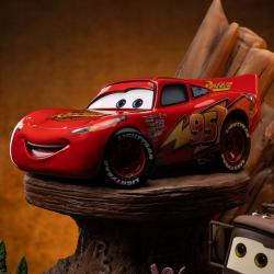 Cars Estatua 1/10 Deluxe Art Scale Lightning Mcqueen & Mate 31 cm  Iron Studios