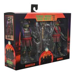 Tortugas Ninja II: The Secret of the Ooze 2-Pack Figuras Donatello & Raphael 18 cm NECA