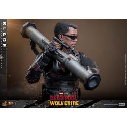 BLADE Deadpool & LOBEZNO MOVIE Masterpiece 1/6 Blade 30 cm HOT TOYS