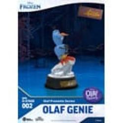 Frozen: El reino del hielo Estatua PVC Mini Diorama Stage Olaf Presents Olaf Genie 12 cm Beast Kingdom Toys