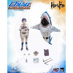 Dorohedoro Figura FigZero 1/6 Ebisu Peace Sharks Mascot Ver. 24 cm ThreeZero 