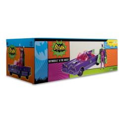 DC Retro Figura Batman 66 Batmobil with Joker (Gold Label) 15 cm McFarlane Toys