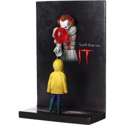 FIGURA POSTER 3D PENNYWISE & GEORGIE IT ( 2017 ) SDTOYS