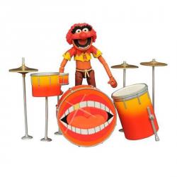 The Muppets Select Action Figure Animal & Drums 11 cm