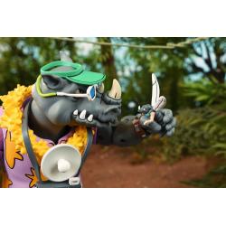 Tortugas Ninja (Cartoon 1980) Pack de 2 Figuras Vacation Bebop and Rocksteady 18 cm NECA