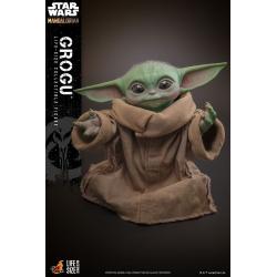 Star Wars: The Mandalorian Figura tamaño real Life-Size Masterpiece Grogu 37 cm HOT TOYS