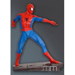 Marvel: Life Sized Spider-Man Statue with Stone Base