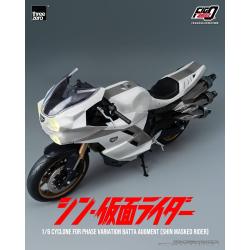 Kamen Rider vehículo FigZero 1/6 Cyclone for Phase Variation Batta Augment (Shin Masked Rider) 35 cm ThreeZero 