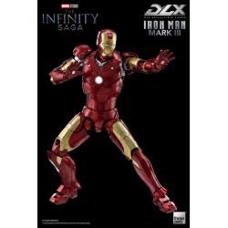 Infinity Saga Figura 1/12 DLX Iron Man Mark 3 17 cm ThreeZero 