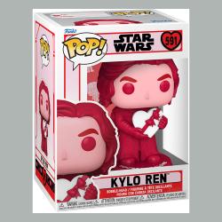 Star Wars Valentines POP! Star Wars Vinyl Figura Kylo Ren 9 cm FUNKO