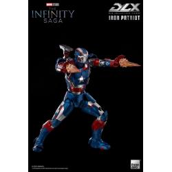 Infinity Saga DLX Action Figure 1/12 Iron Patriot 17 cm