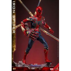 Vengadores: Endgame Movie Masterpiece Figura 1/6 Iron Spider 28 cm HOT TOYS SPIDERMAN