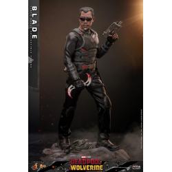 BLADE Deadpool & LOBEZNO MOVIE Masterpiece 1/6 Blade 30 cm HOT TOYS