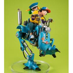 Dragonball Z Desktop Real McCoy EX Diorama PVC Son Goku & Son Gohan & Robot with two legs 20 cm
