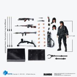 Rambo Figura 1/12 Exquisite Super Series First Blood III John Rambo 16 cm Hiya Toys 