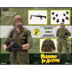 CHUCK NORRIS STANDARD CORONEL BRADDOCK ESTATUA 1/6 DESAPARECIDO EN COMPATE INFINITE STATUE