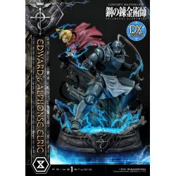 Fullmetal Alchemist Estatua 1/6 Edward & Alphonse Elric Deluxe Version 56 cm