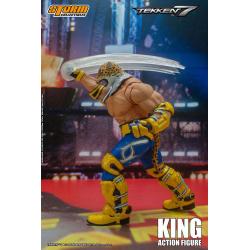 Tekken 7 Action Figure 1/12 King 17 cm