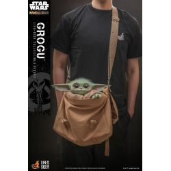 Star Wars: The Mandalorian Figura tamaño real Life-Size Masterpiece Grogu 37 cm HOT TOYS