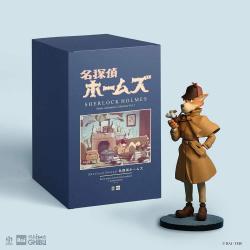 Sherlock Holmes Statue Miyazaki Ghibli Semic Animation Collection 26cm