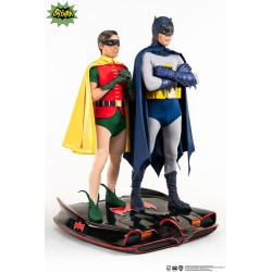 DC Comics Estatua 1/4 Diorama Batman & Robin 1966 52 cm Pure Arts 