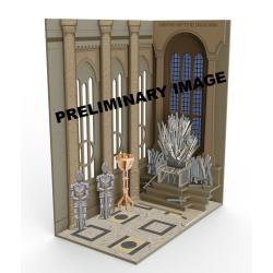 La Casa del Dragón Maqueta Book Nook Tiny Adventures Iron Throne 23 cm Revell