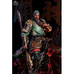 Three Kingdoms: Blade-Wielding Guan Yu Colored Edition 1:7 Scale Statue