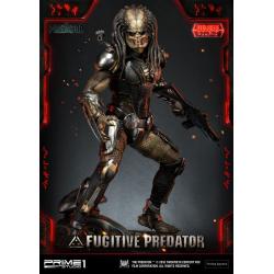El Depredador Estatua 1/4 Fugitive Predator Deluxe Ver. 75 cm