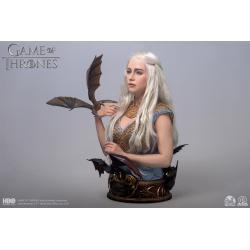 Juego de Tronos: Daenerys Madre de dragones Busto Escala real Infinity Studios x Penguin Toys