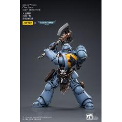 Warhammer 40k Figura 1/18 Space Wolves Claw Pack Sigyrr Stoneshield 12 cm  Joy Toy (CN) 