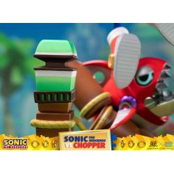 Sonic Generations Diorama Sonic vs Chopper 28 cm