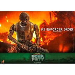 KX Enforcer Droid Sixth Scale Figure by Hot Toys Television Masterpiece Series - Star Wars: The Book of Boba Fett