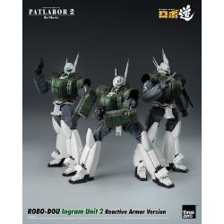 Patlabor 2: The Movie Figura Robo-Dou Ingram Unit 2 Reactive Armor Version 23 cm ThreeZero