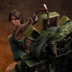 Tomb Raider Estatua 1/10 Deluxe Art Scale Lara Croft 36 cm  Iron Studios 