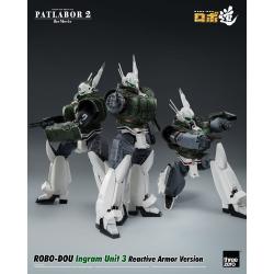 Patlabor 2: The Movie Figura Robo-Dou Ingram Unit 3 Reactive Armor Version 23 cm ThreeZero