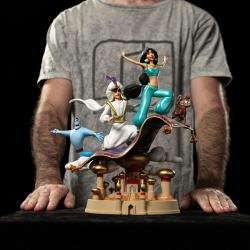 Disney Estatua 1/10 Deluxe Art Scale Aladdin and Yasmine 30 cm  Iron Studios 