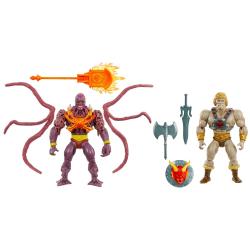 Masters of the Universe x Stranger Things Origins Pack de 2 Figuras He-Man & Vecna 14 cm  Mattel