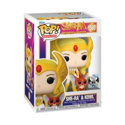 Masters del Universo Figura POP! & Buddy She-Ra w/Kowl 9 cm FUNKO