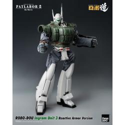 Patlabor 2: The Movie Figura Robo-Dou Ingram Unit 3 Reactive Armor Version 23 cm ThreeZero
