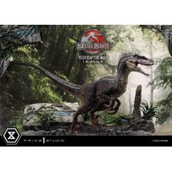 Parque Jurasico III Estatua Legacy Museum Collection 1/6 Velociraptor Male Bonus Version 40 cm Prime 1 Studio