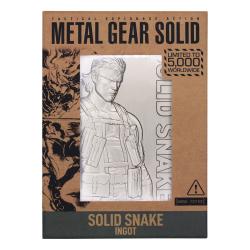 Metal Gear Solid 2 Lingote Snake Limited Edition FaNaTtik