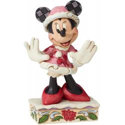 Enesco Jim Shore Disney Traditions Minnie Christmas Personality Figurine