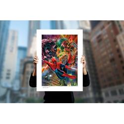 Marvel Litografia SpiderMan vs the Sinister Six 46 x 61 cm - sin marco 