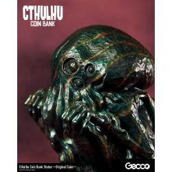 H.P. Lovecraft Cthulhu Mythos Hucha Estatua Cthulhu (Original Color) 24 cm GECCO